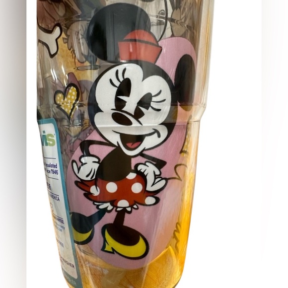 TERVIS Disney Tumbler 24oz Mickey Mouse Minnie Donald & Goofy hot/cold cup NWT - Picture 3 of 8